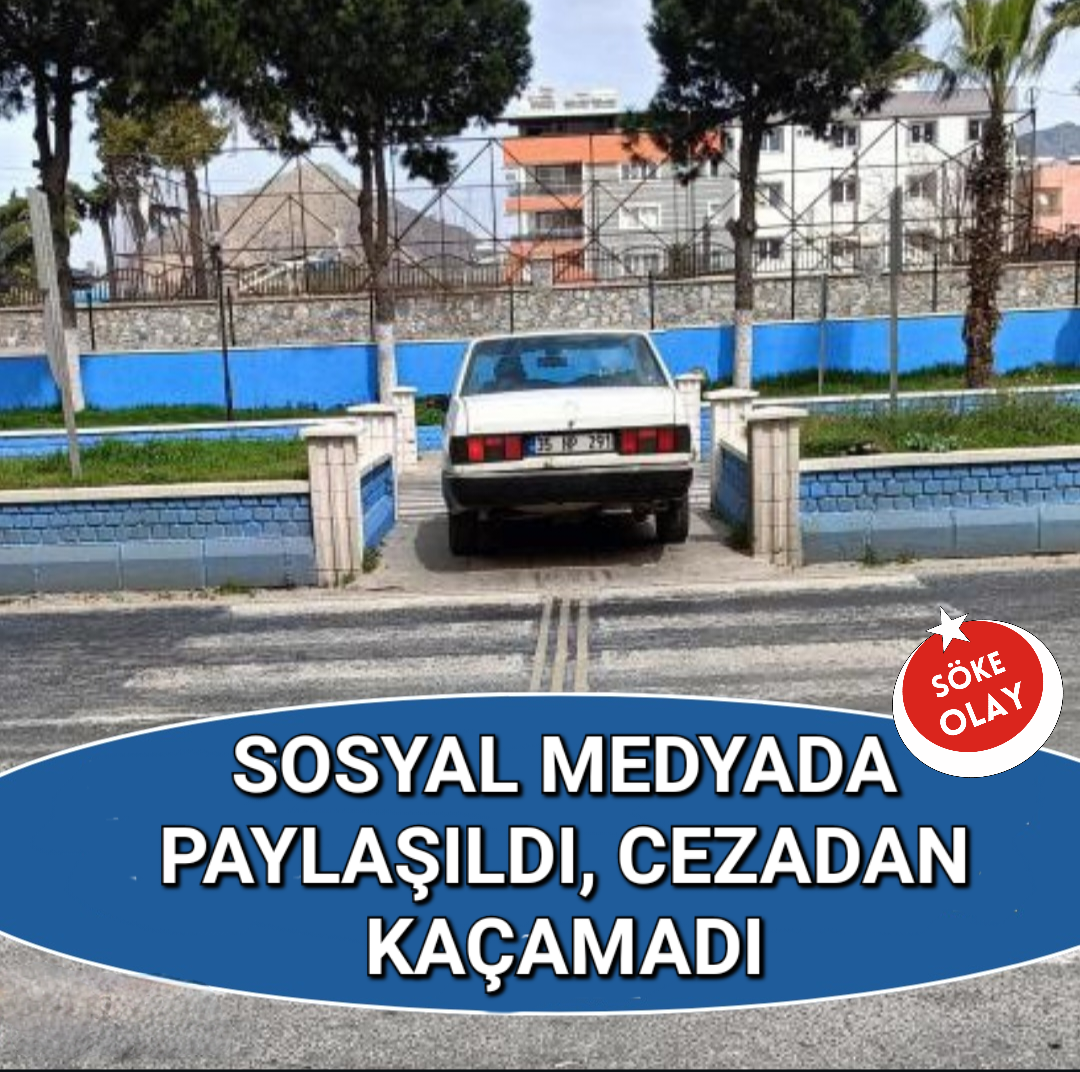 SOSYAL MEDYADA PAYLAŞILDI, CEZADAN KAÇAMADI